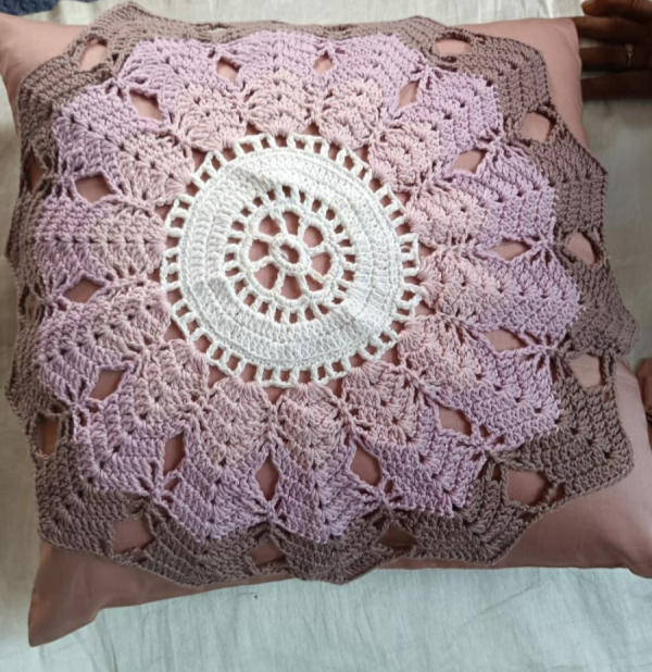 cotton  mandala Cushion Cover