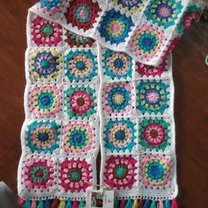 star burst square scarf