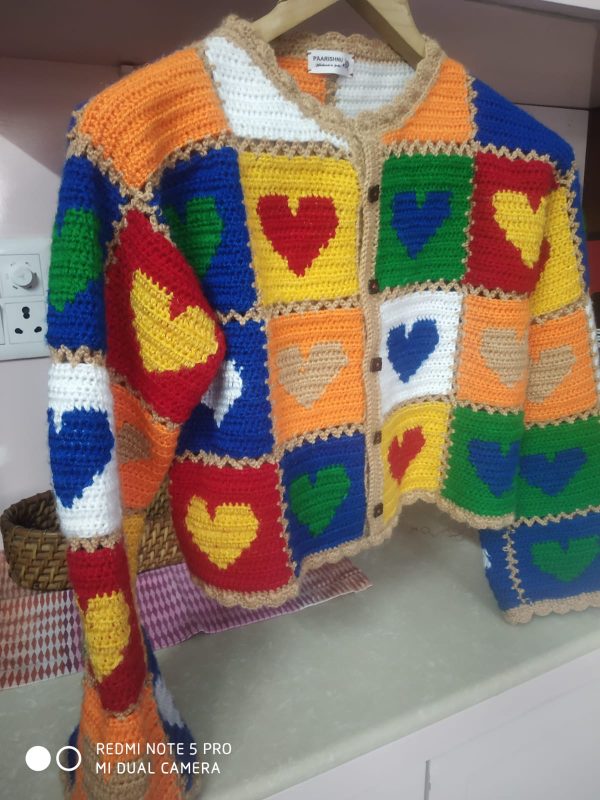 heart square jacket
