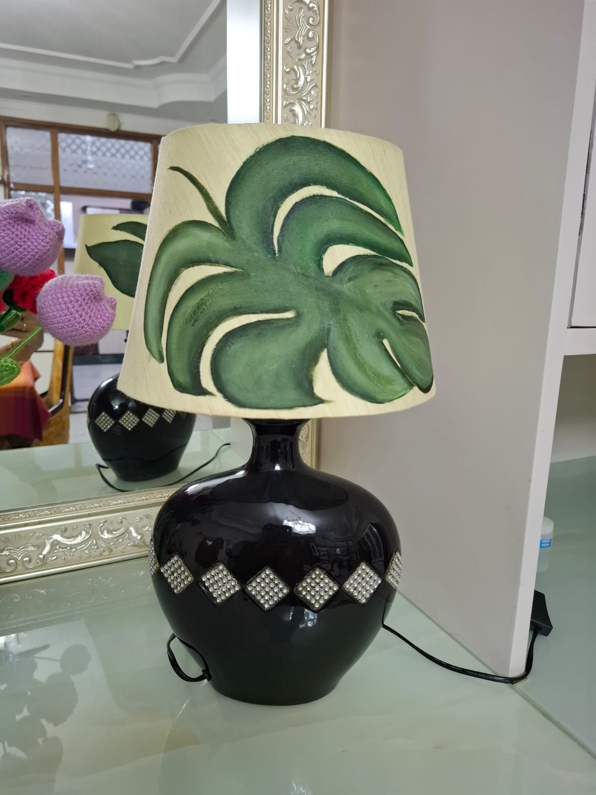 HAND PAINTED LAMPSHADES