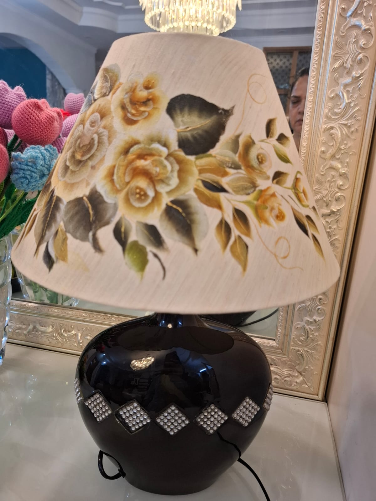 HAND PAINTED LAMPSHDES